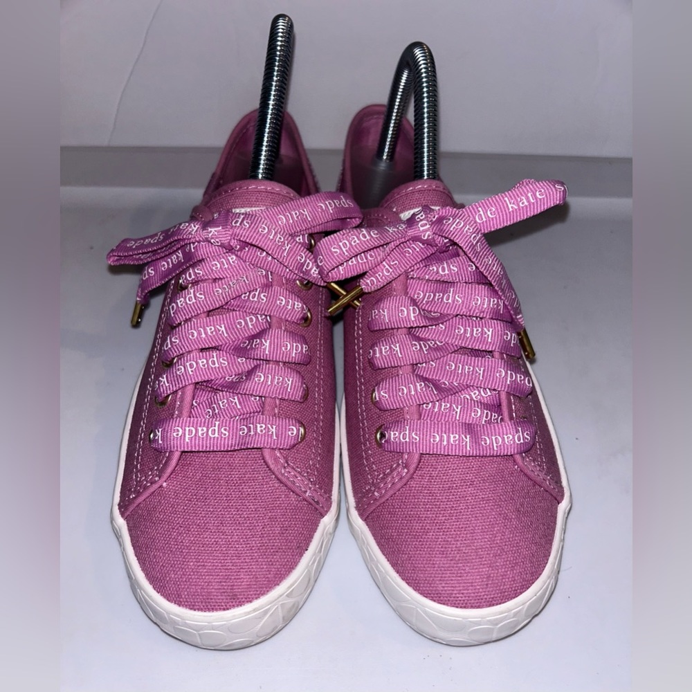 Kate Spade x Keds Women Sneakers Size 6.5 Lavender Purple Lace Up